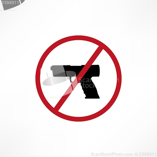 Image of No firearms symbol