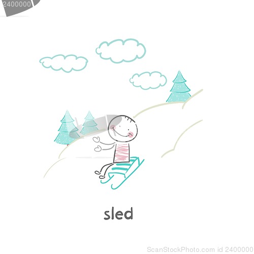 Image of sled