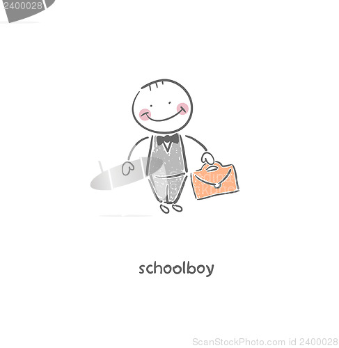 Image of Schoolboy. 