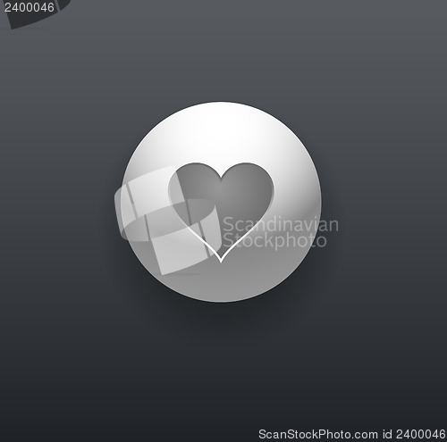 Image of Heart Button