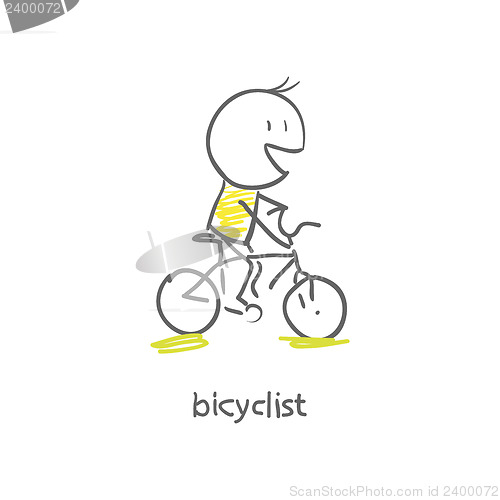 Image of cyclist