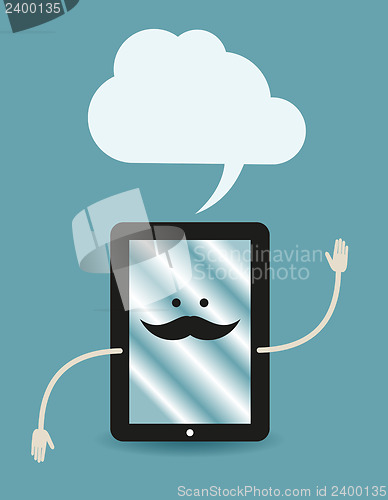 Image of tablet PC poster