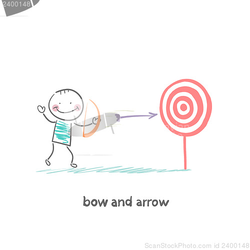 Image of Bow and arrow