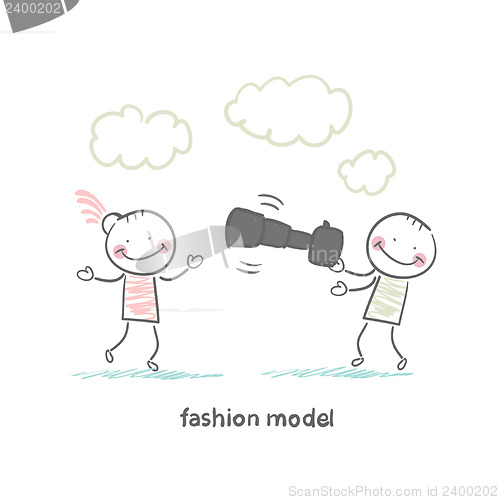 Image of Fashion model