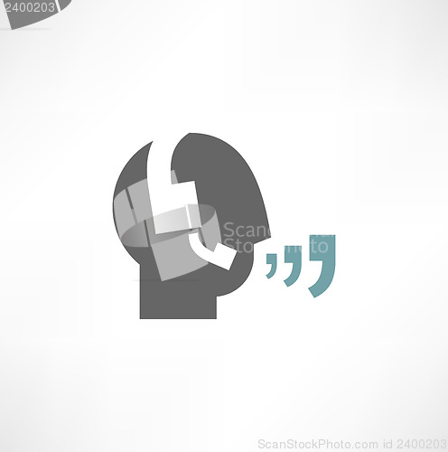 Image of Headset Contact. Live Help. Support icon. Vector