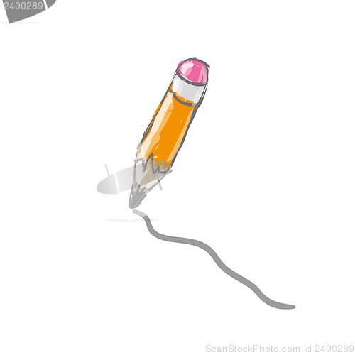 Image of Pencil vector illustration