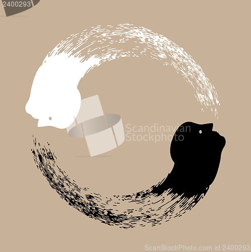 Image of Taichi yin and yang