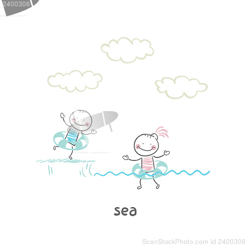 Image of Swim in the sea