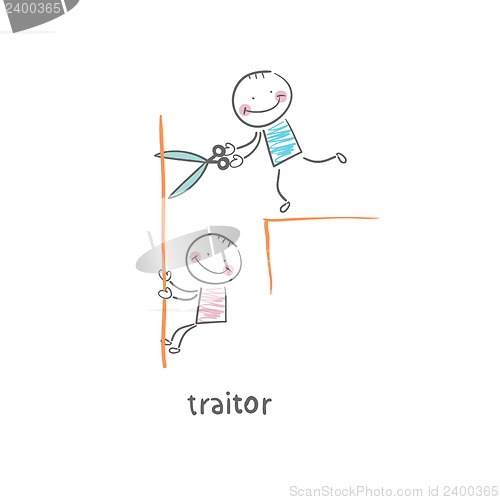 Image of traitor