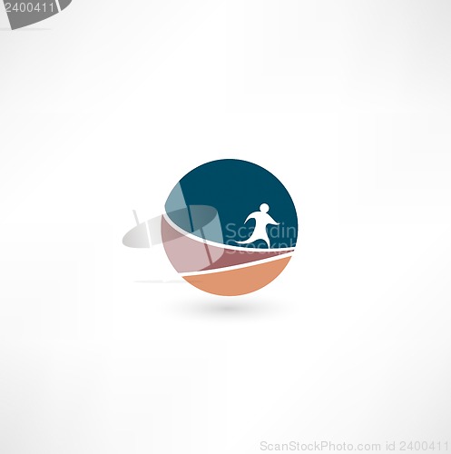 Image of Running man icon