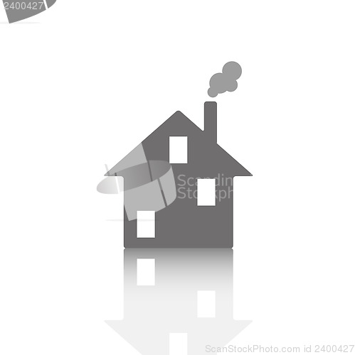 Image of Home sign. Real estate concept design.