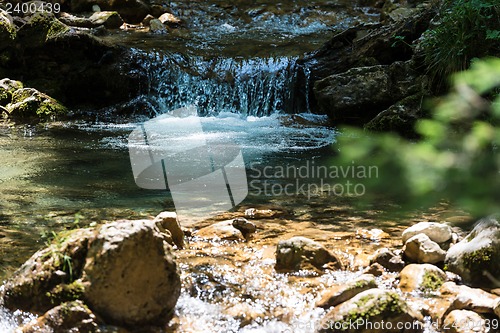 Image of Waterfall in Bavarian Alps