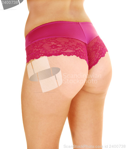 Image of Bottom in panties.