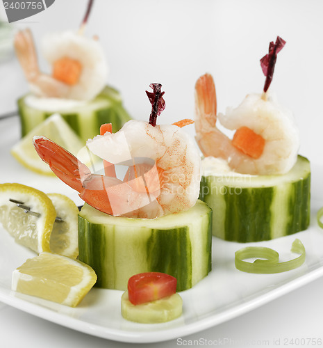 Image of Appetizers With Shrimps
