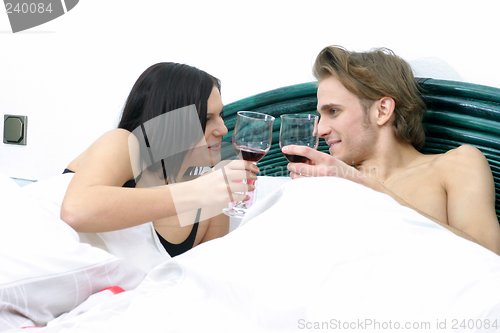 Image of Couple in bed