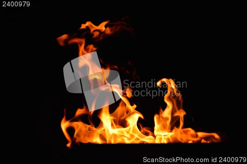 Image of fire flame background