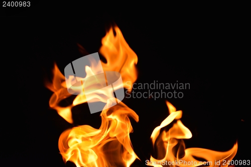 Image of fire flame background