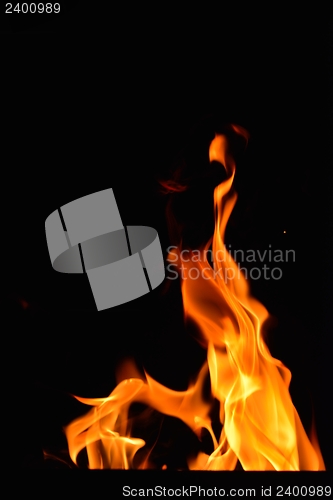 Image of fire flame background