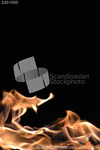 Image of fire flame background