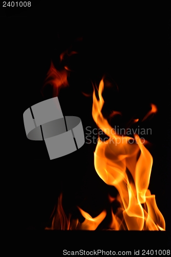 Image of fire flame background