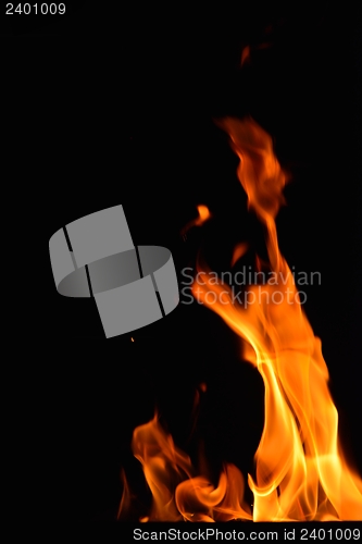 Image of fire flame background