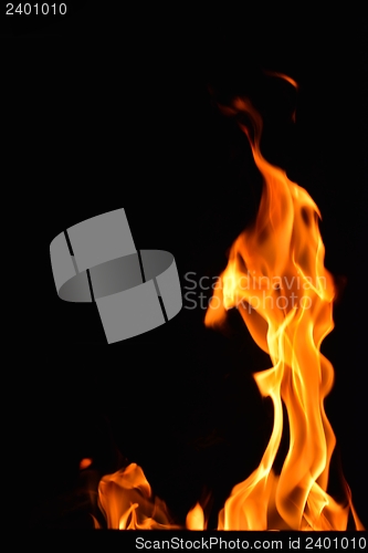 Image of fire flame background