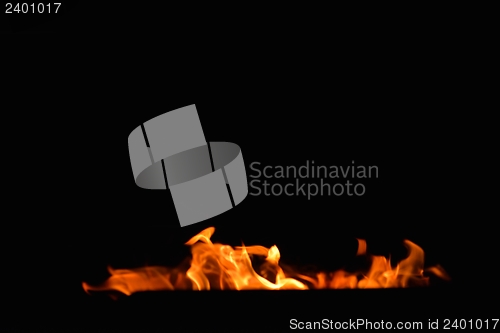 Image of fire flame background