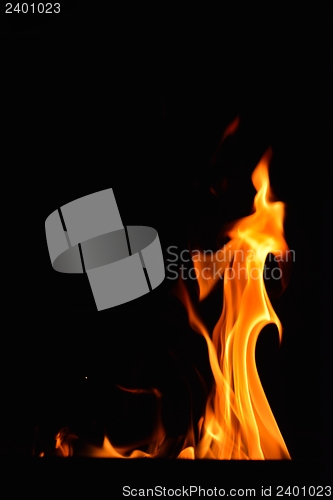 Image of fire flame background