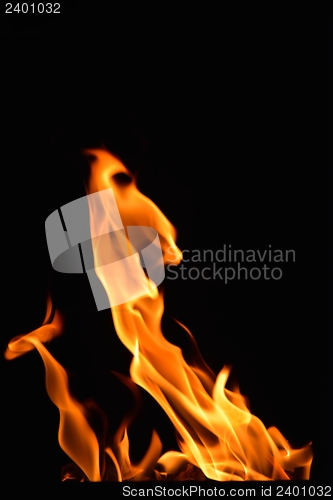 Image of fire flame background