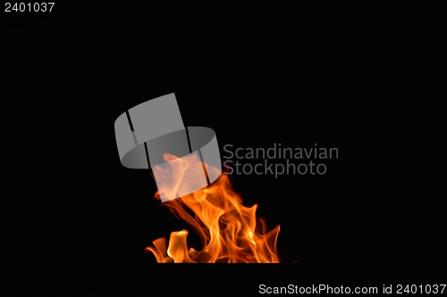 Image of fire flame background