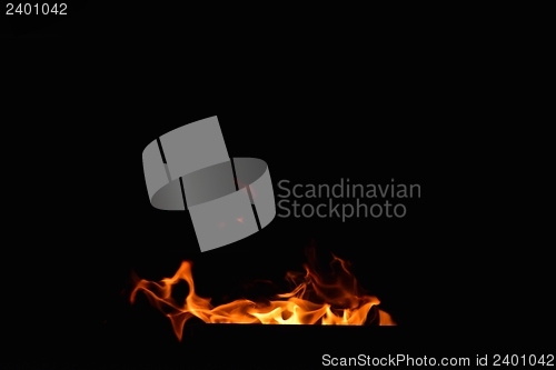 Image of fire flame background