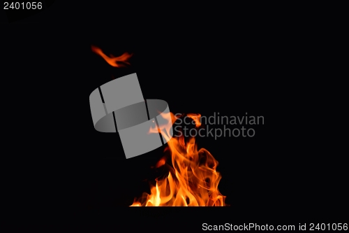 Image of fire flame background