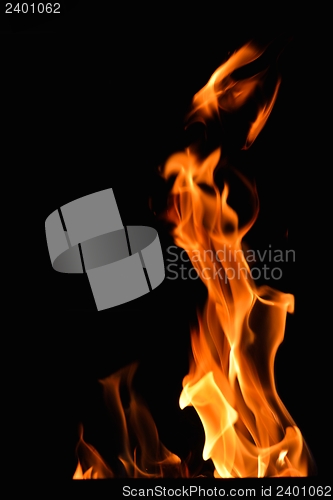 Image of fire flame background