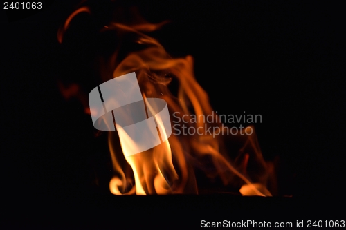 Image of fire flame background