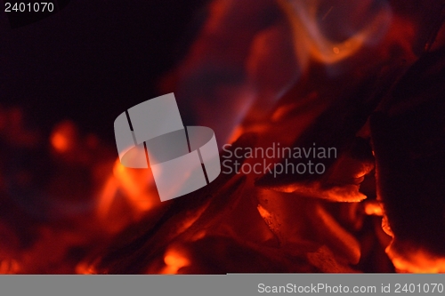 Image of fire flame background