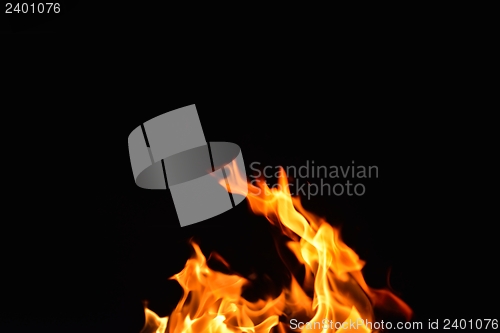 Image of fire flame background