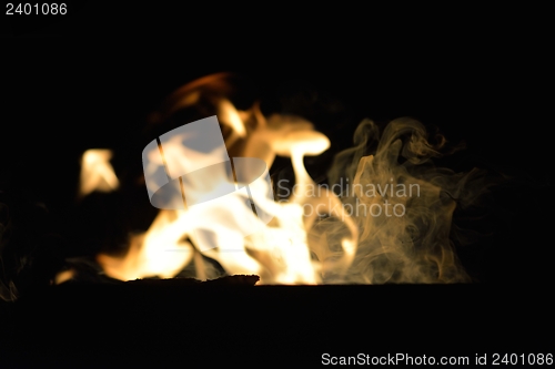 Image of fire flame background