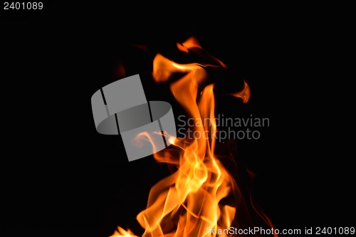 Image of fire flame background