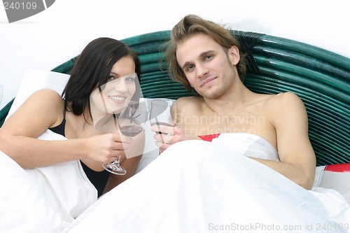Image of Couple in bed