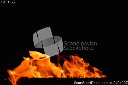 Image of fire flame background