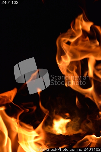 Image of fire flame background