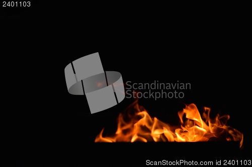 Image of fire flame background