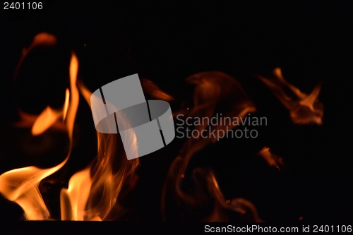 Image of fire flame background