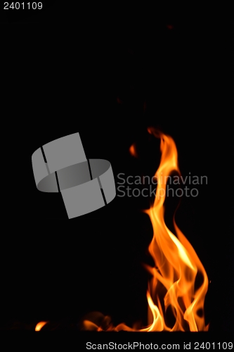 Image of fire flame background