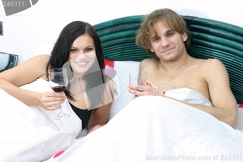 Image of Couple in bed