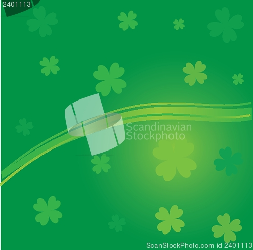 Image of Patrick's Day Leaves