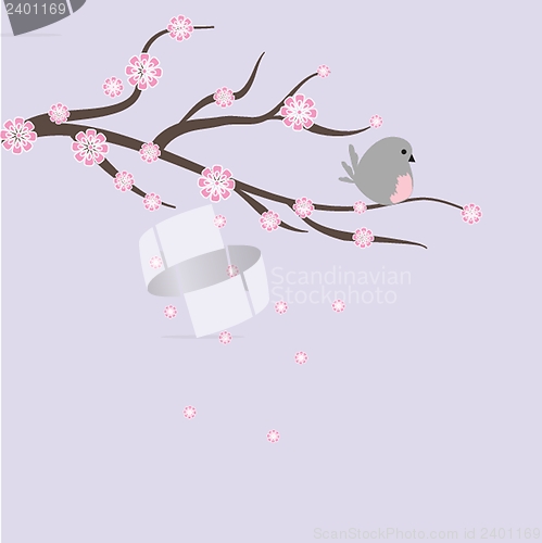 Image of Blossom cherry - Greeting Card