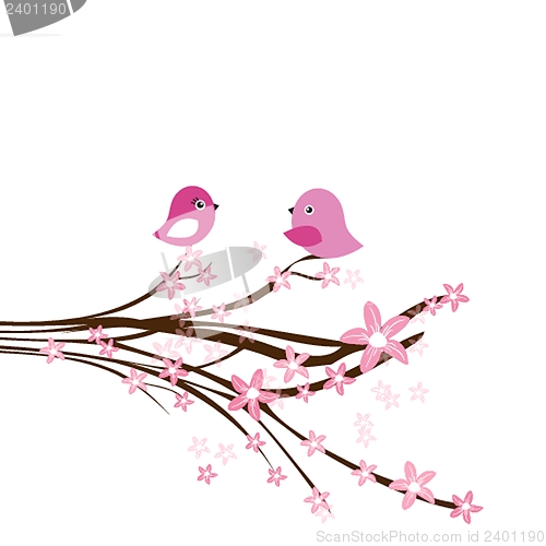 Image of Blossom cherry - Greeting Card