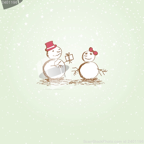 Image of Snowman Character