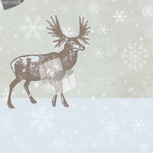 Image of Christmas deer